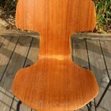 4 hammer chairs 3103 JACOBSEN “Fritz Hansen”