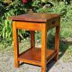 Workshop or trade table in antique wood