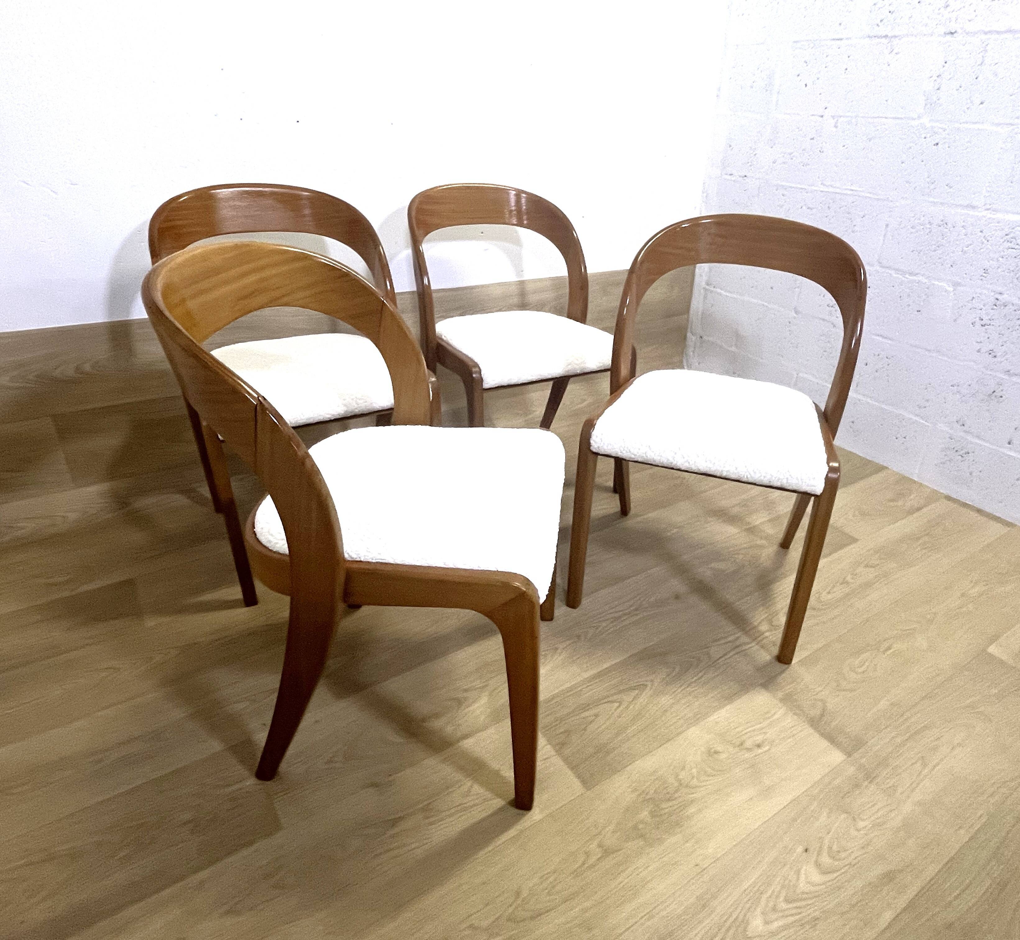 4 Baumann gondola chairs