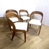 4 Chaises Baumann gondole