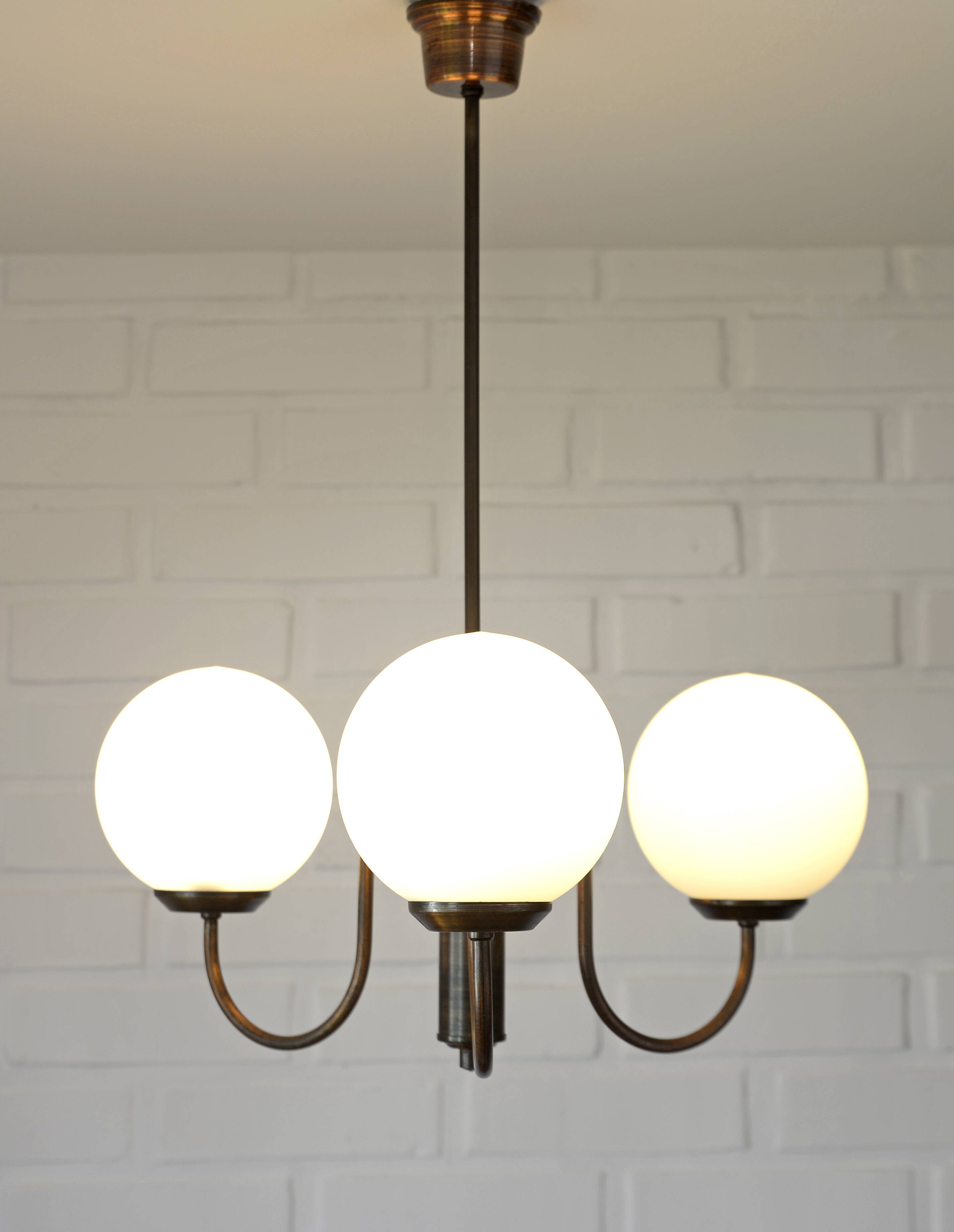 Vintage Pendant Light from 1970's Mid Century Rustic Hanging Lamp Copper