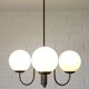 Vintage Pendant Light from 1970's Mid Century Rustic Hanging Lamp Copper