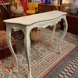 Patinated wooden console
