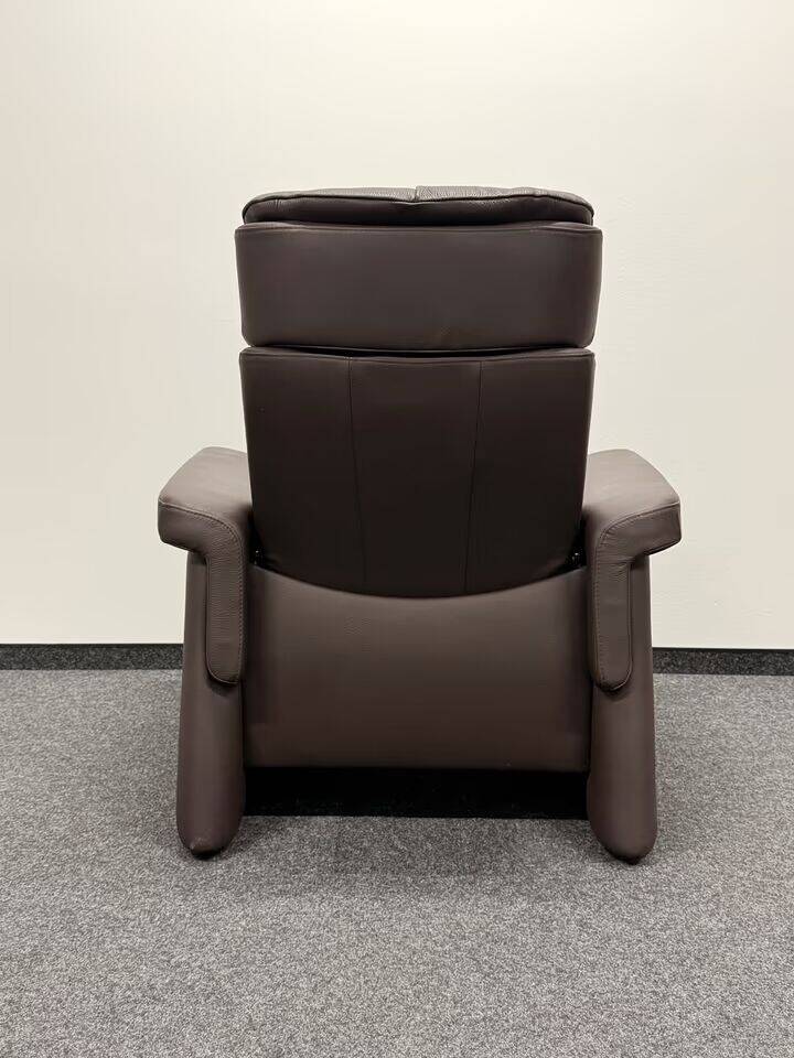 Magic-Ekornes Stressless Chair with Ottoman -Brown Leather