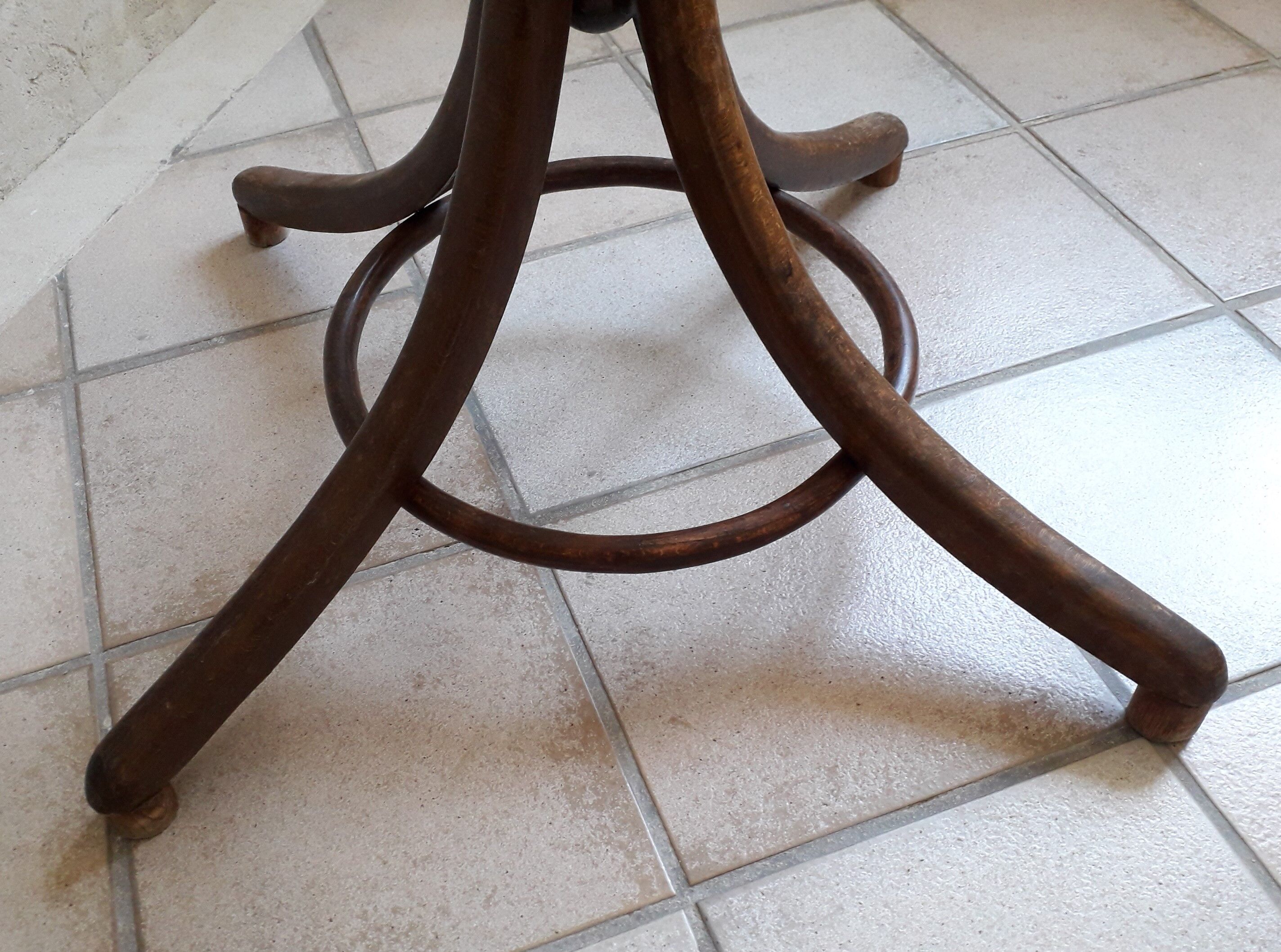 Wooden parrot holder