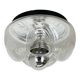 22cm "Wave" Wall Ceiling Light by Koch and Lowy, Peill & Putzler, Germany