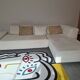 Moroso corner lounge sofa, Lowland model with chaise longue.