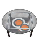 Ceramic coffee table, vintage 1970s design