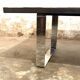 Oil shale natural stone coffee table by Studio Draenert