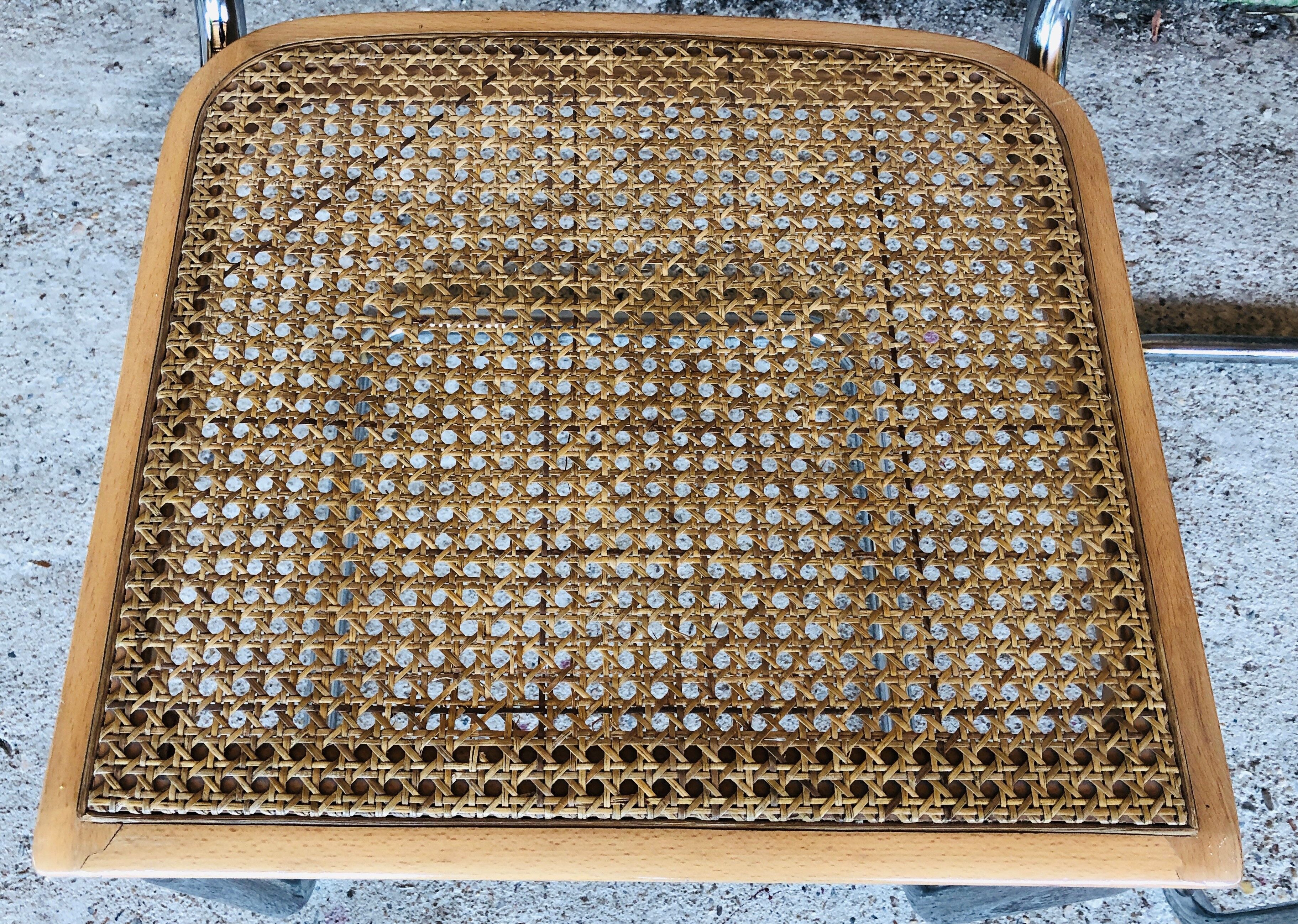 Paire de chaises B32, par Marcel Brauer années 70/80