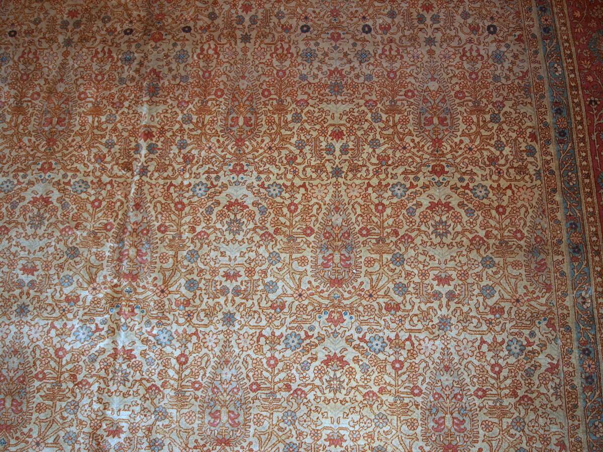Handmade antique Turkish Sivas rug 9.10' x 13.3' (302cm x 405cm) 1900s - 1B766