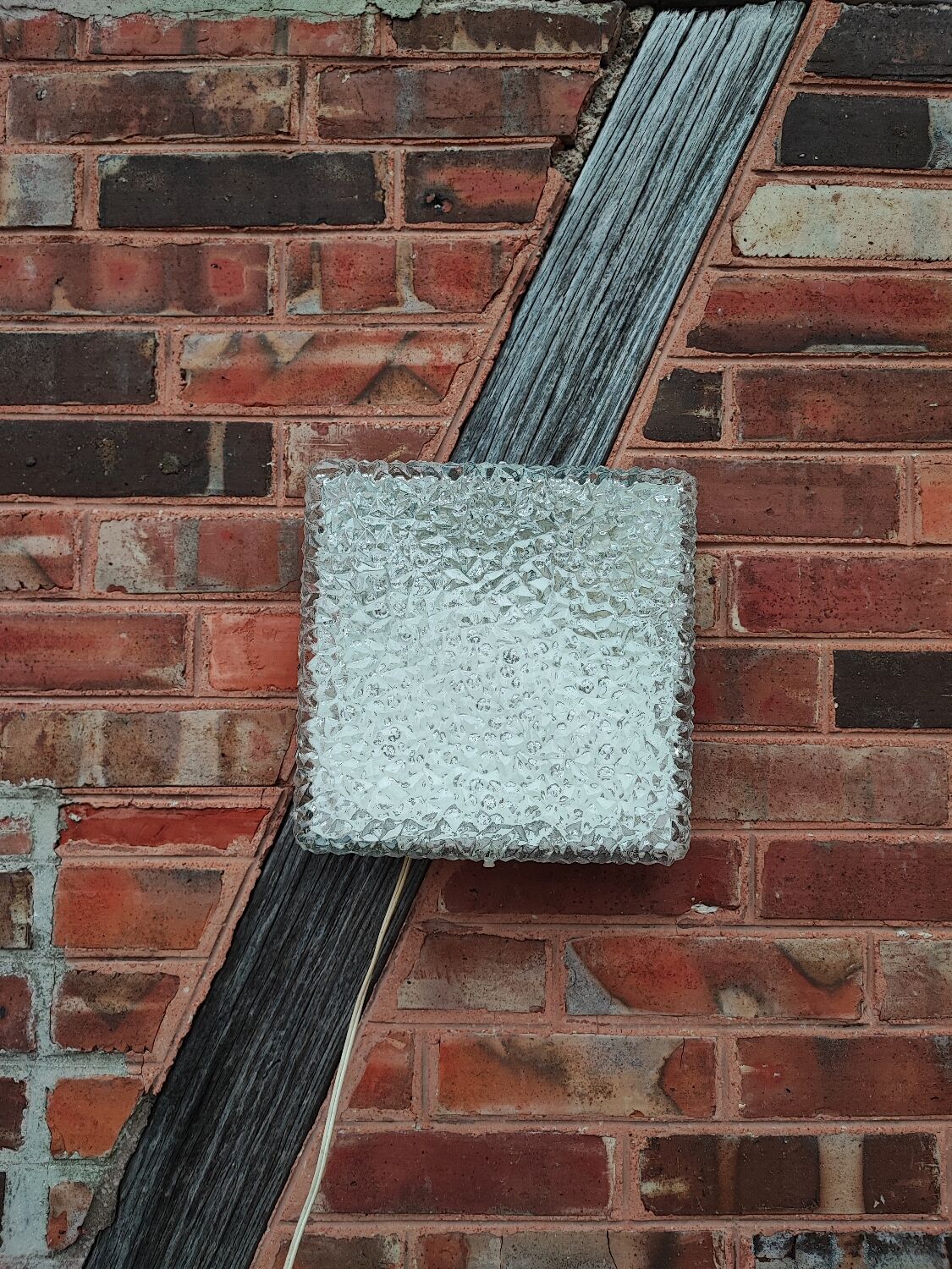 HOLOPHANE glass wall light