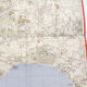 Vintage map of Marseille 1970
