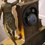 Old bronze clock nineteenth century