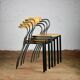 Series of 4 Rio chairs, by Pascal Mourgue for Artelano