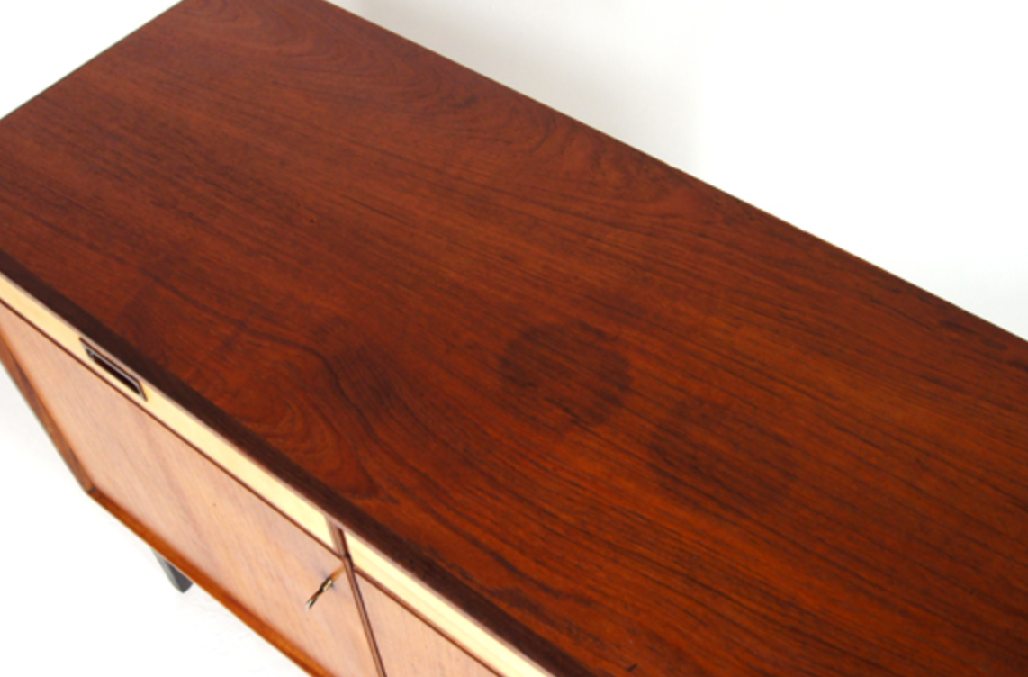 Retro vintage line in Danish teak 60s 70s modern Scandinavian