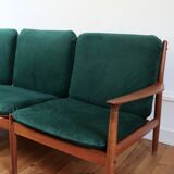 Scandinavian GM5 teak bench by Sven Aage Eriksen
