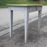 Desk in patinated wood, early 20th century