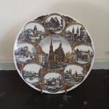 Plat décoratif Nurnberg R.Schaller en faience