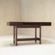 Italian desk in the style of Bernini, Italy 1970s.