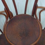 Set of four Jacob Kohn chairs.