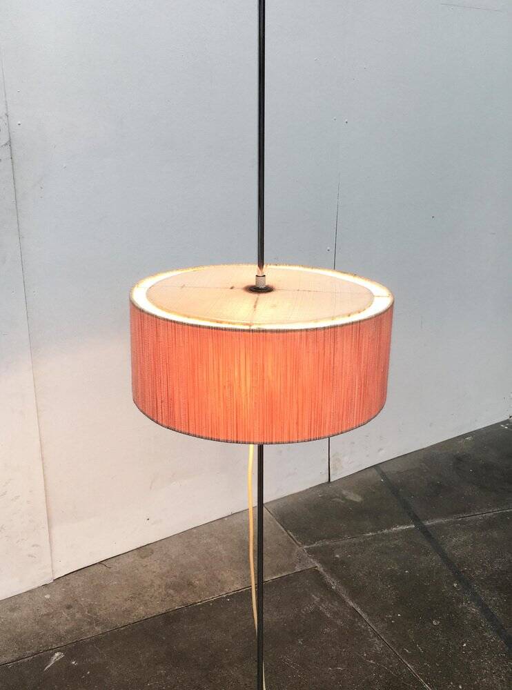 Swiss mid-century tripod floor lamp from the 1960s.