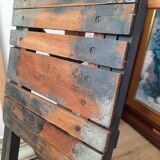 Antique wooden folding painter's stools