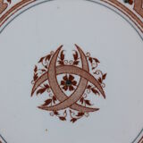 Longwy pedestal plate Henry II model