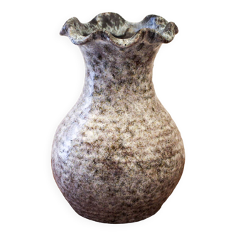 Glazed ceramic vase