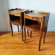Pair of French Louis XV style bedside tables