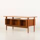 Bureau de direction danois en teck attribué à Kai Kristiansen, années 1960