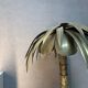 Palm tree lamp  bronze and brass
