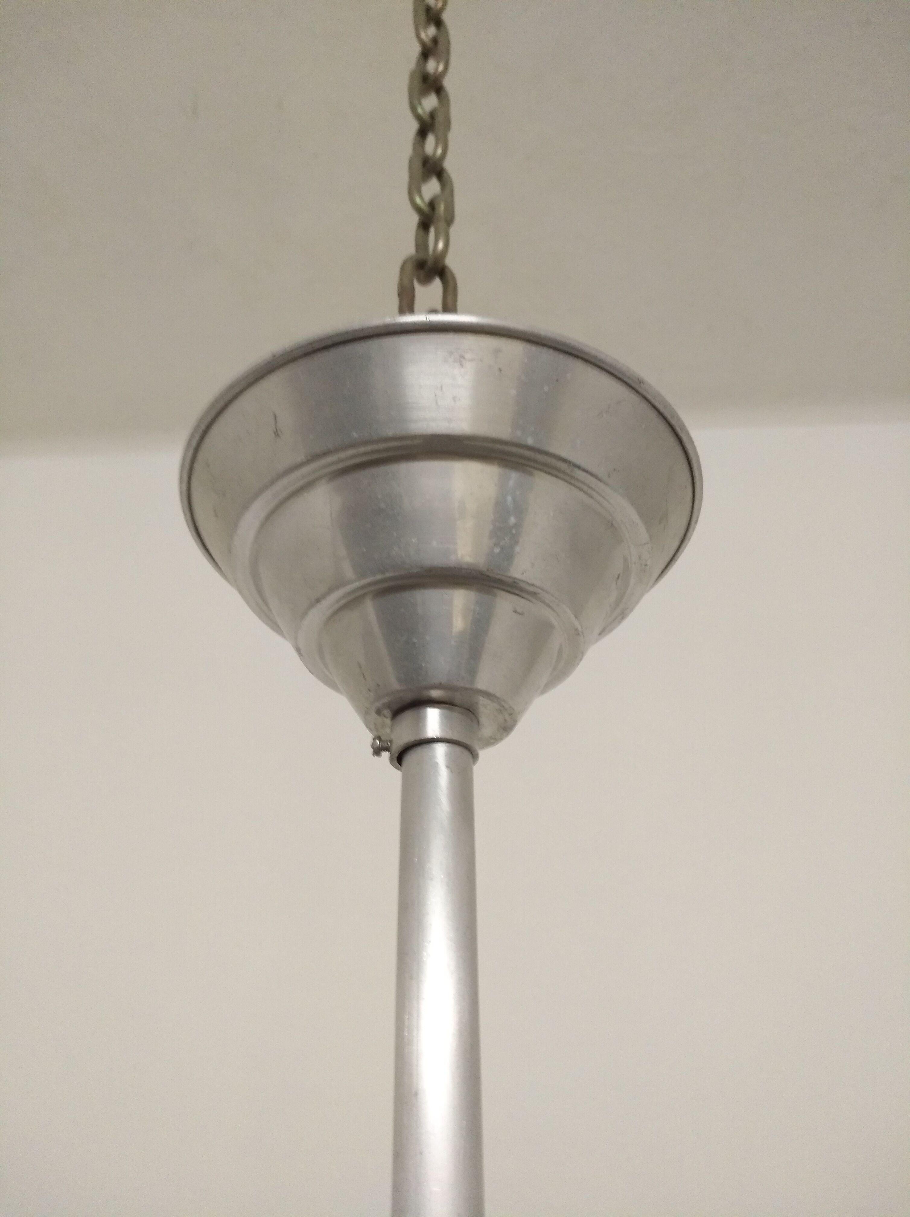 Art Deco suspension in opaline