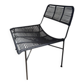 Black armchair model Murgi Caravan