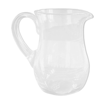 Crystal water pitcher
