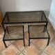 Set of 3 nesting tables by Roche Bobois. 1970.