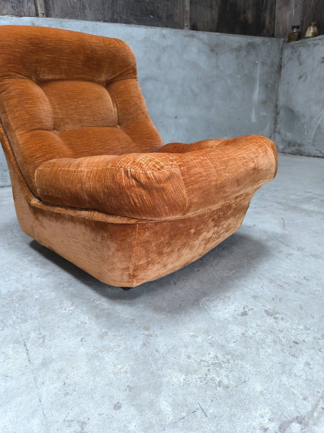 Airborne vintage armchair by Michel Cadestin