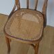 Chaise bistrot Thonet cannée