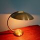 Bauhaus desk lamp in brass, Egon Hillebrand, 1930