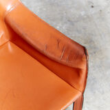 Mario Bellini CAB 413 Chair Chair for Cassina,1977 I Set of Five
