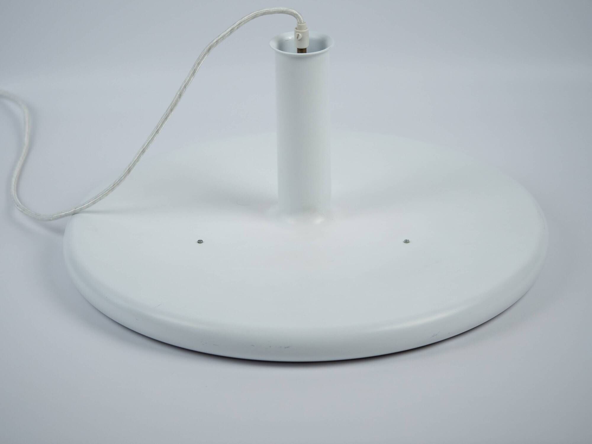 Danish vintage pendant lamp Optima by Hans Due, Fog og Morup, 1973