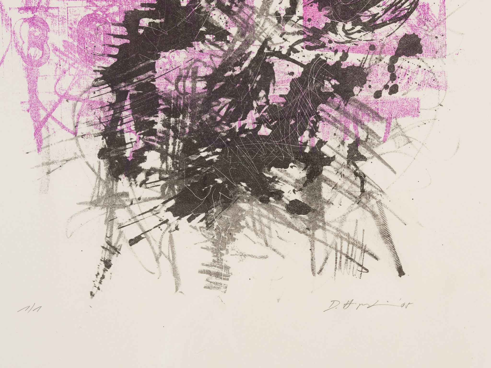 Trojanische Helden II, Color Lithograph, 41 x 51 cm