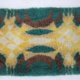Small midcentury design carpet in Ege Rya style, Denmark, 1970