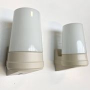 Set of glass wall lamps by Sigvard Bernadotte for Ifö, 1960’s