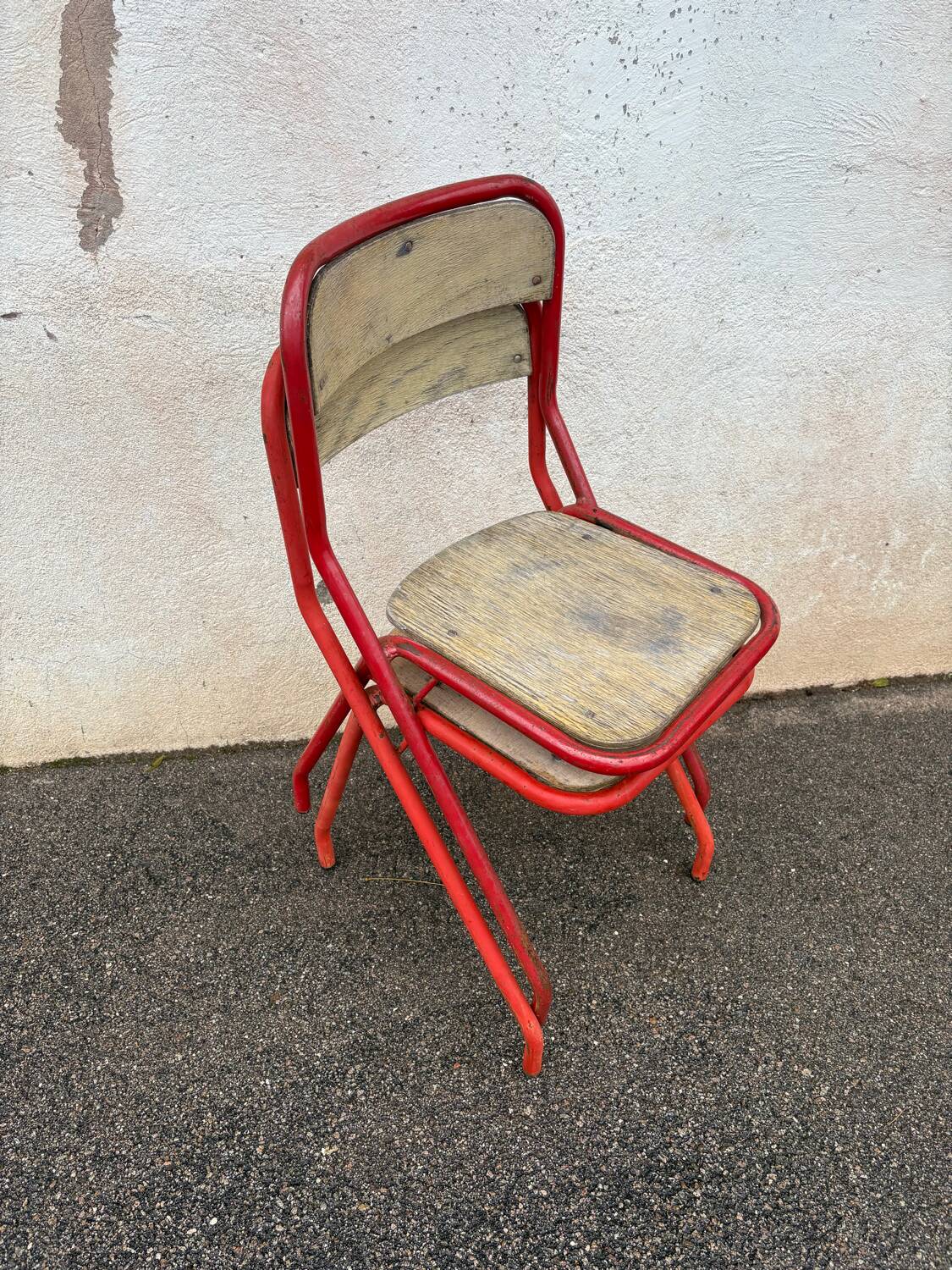 2 industrial chairs