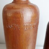 Lot of old stoneware bottles