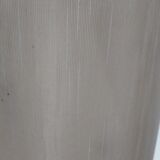 Brown ceramic foot lamp