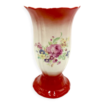 Vase en porcelaine, Chodziez, Pologne, années 1950