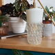 Vintage tulip hanging lamp