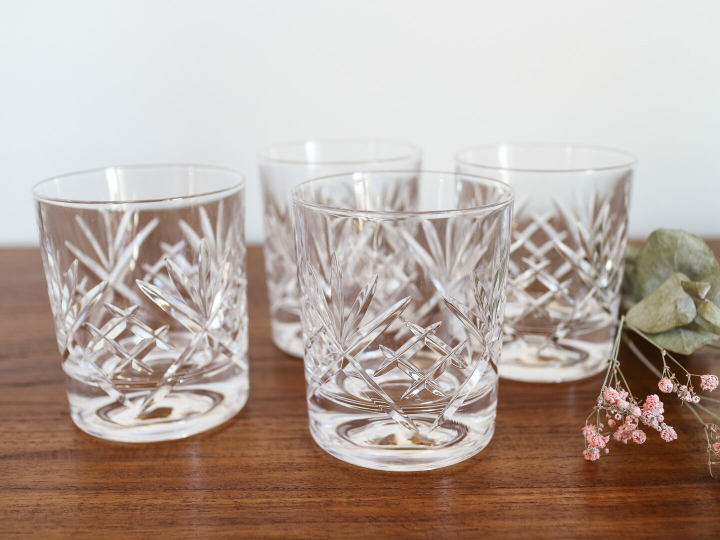Whisky glasses in Cristal de Paris